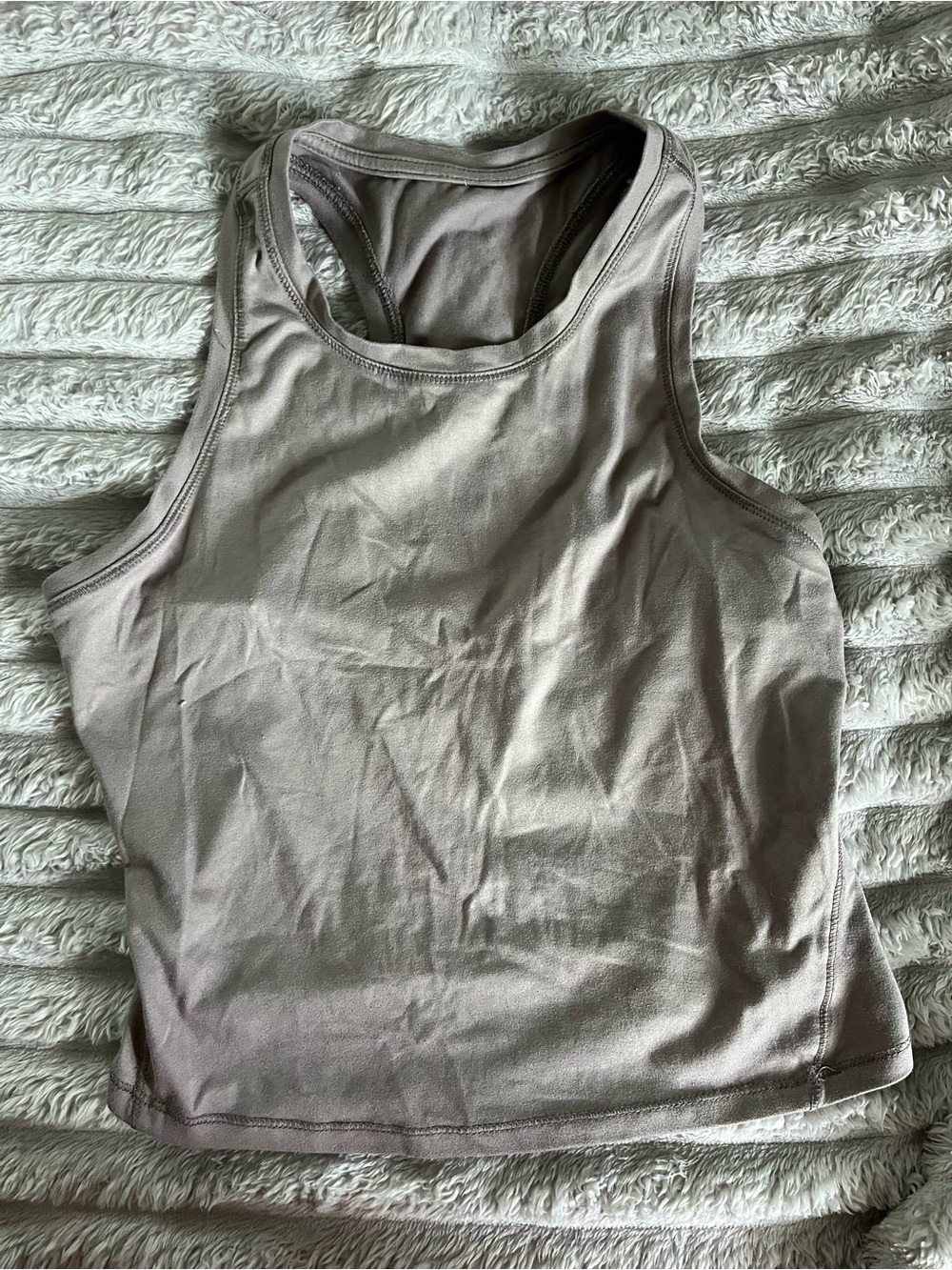 Women’s Sleeveless Racerback Tank Top - grey